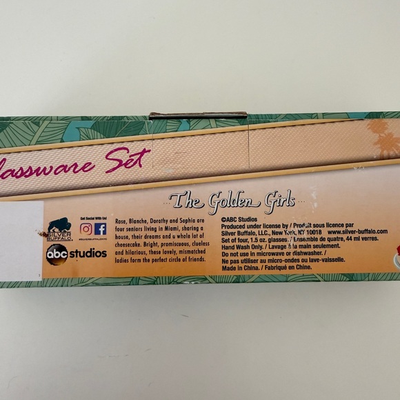 Golden Girls Shot Glass Set - Picture 4 of 4